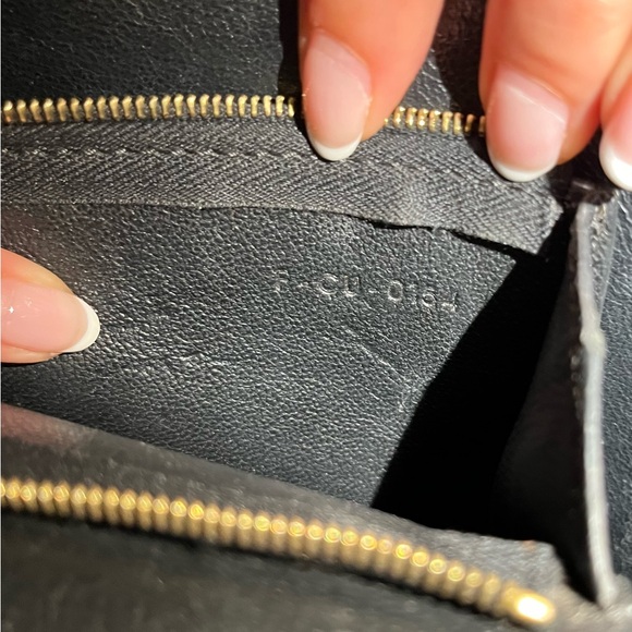 Celine Tricolor Leather Envelope Pocket Bag - Picture 8 of 8